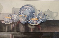Tea Set by Ruth Friberg - Maine Artist